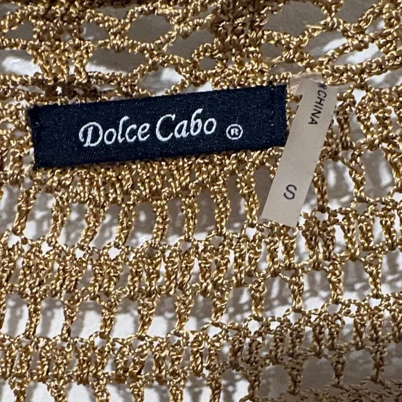 Dolce Cabo Brown Ombre Open-Weave Cardigan - Picture 3 of 3